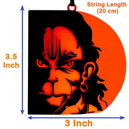 Acrylic Hanuman Car Hanging