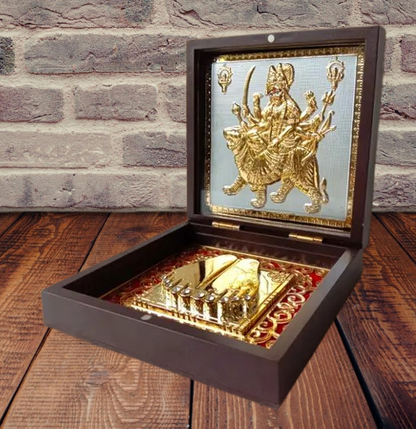 Gods Durga ji Charan Paduka Pocket Temple