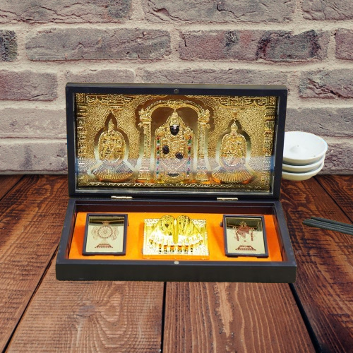 Balaji Charan Paduka Box || Tirupati Balaji Pooja Box