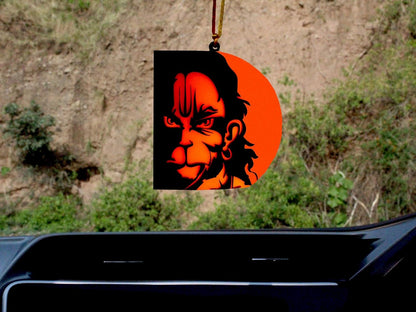 Acrylic Hanuman Car Hanging