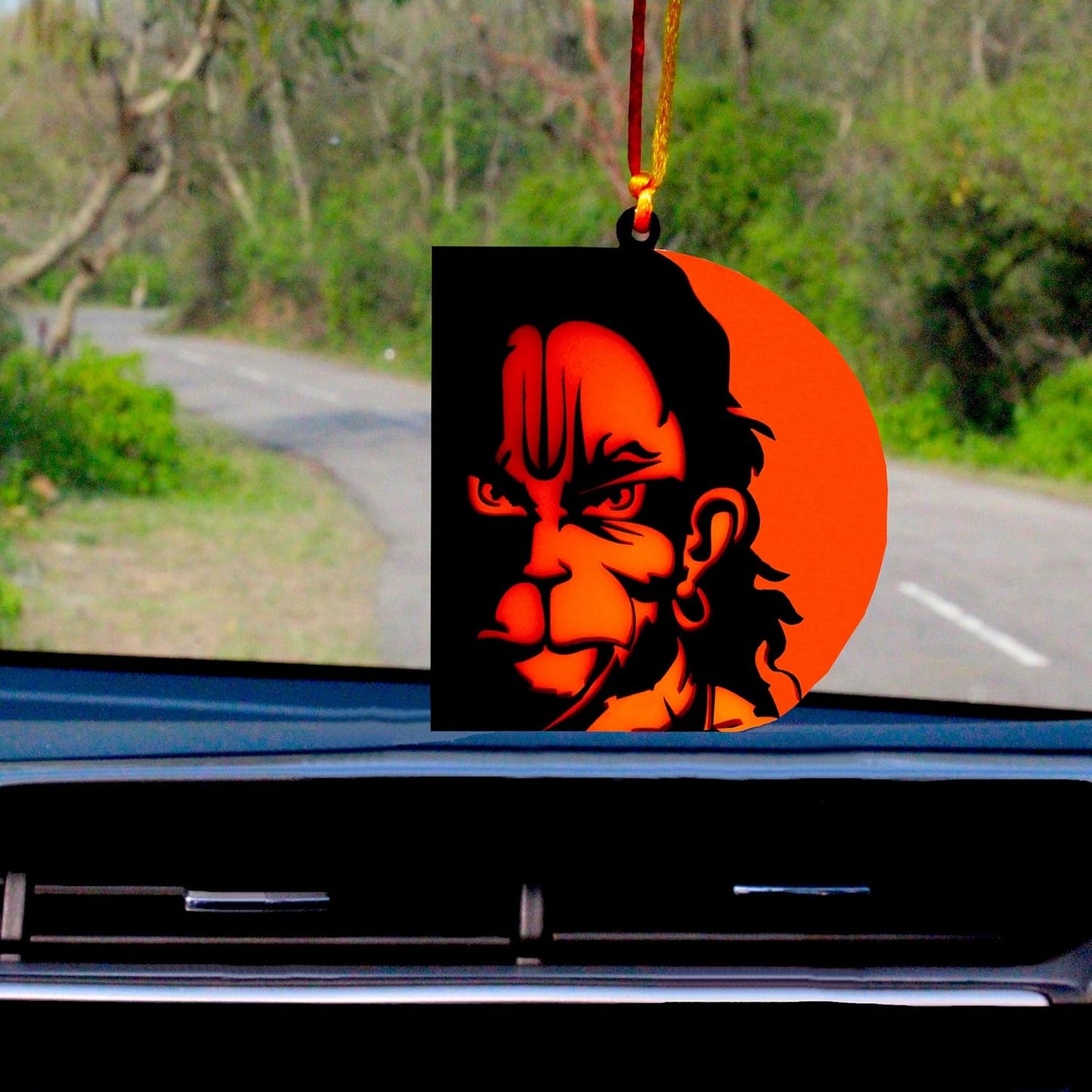 Acrylic Hanuman Car Hanging