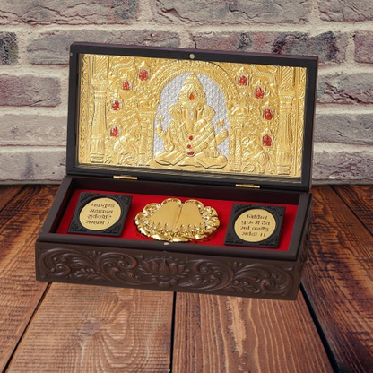 Ganesh Pocket Temple With Dry Fruit Box