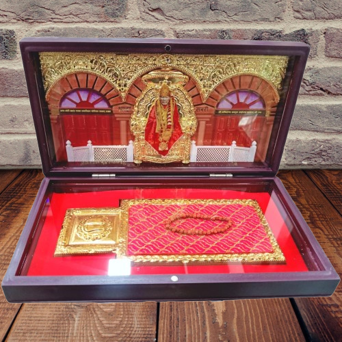 Sai Baba Pocket Temple With Mala