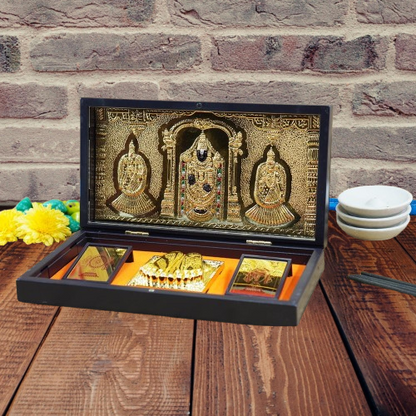 Balaji Charan Paduka Box || Tirupati Balaji Pooja Box