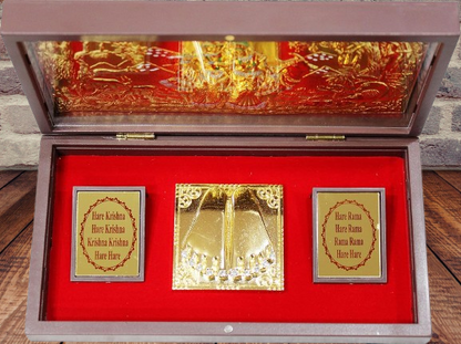 Shri Radha Krishna With Cow Pocket Temple