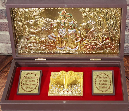 Shri Radha Krishna With Cow Pocket Temple