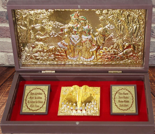 Shri Radha Krishna With Cow Pocket Temple