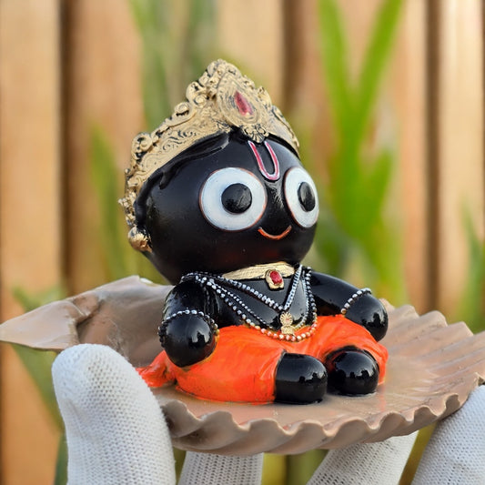 Bal Jagannath Murti on Shankh Base | Bal Jagannath Murti