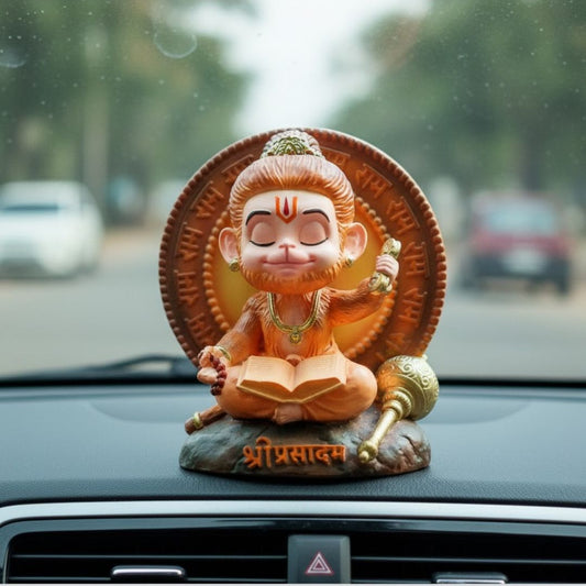 Bal Hanuman Murti For Car Dashboard
