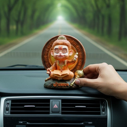 Bal Hanuman Murti For Car Dashboard