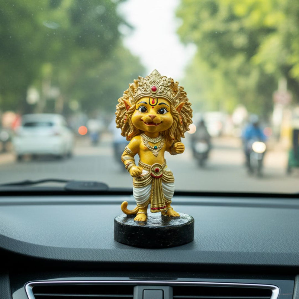 Bal Narasimha Idol For Car Dashboard – Shri Prasadam
