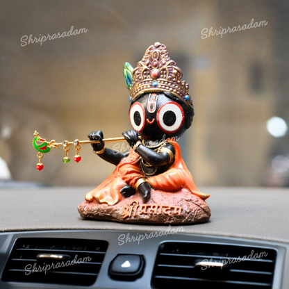Lord Jagannath Idol | For Car Dashboard | For Home Temple | Gifts