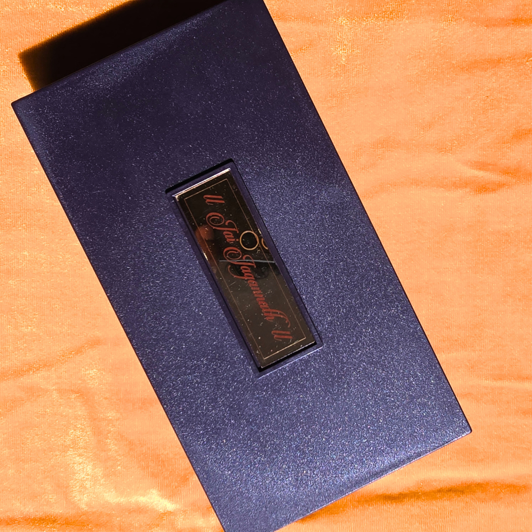 Jagannath Pocket Temple - Gold Coated | Jai Jagannatha Mini Pooja Box with Charan Paduka