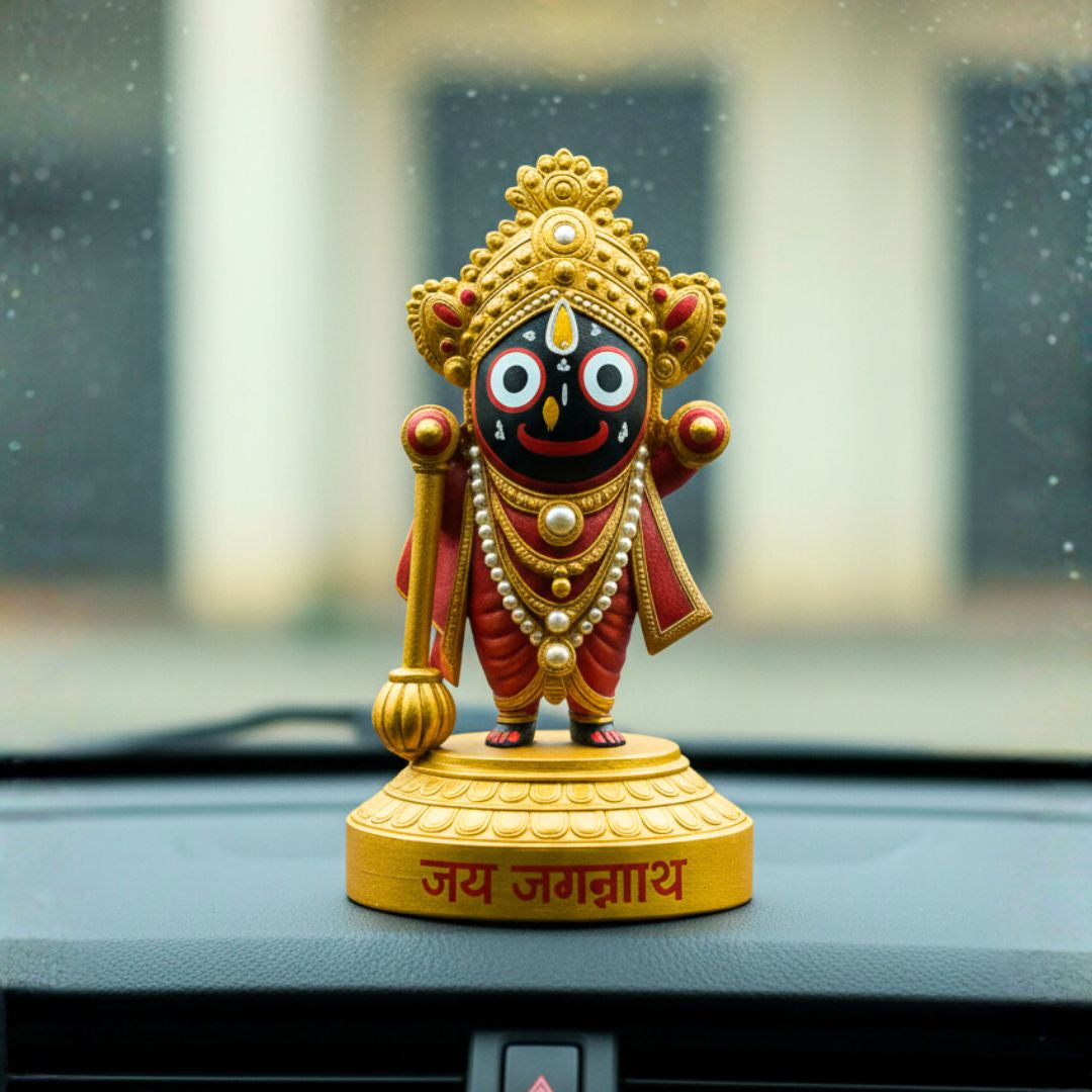Shree Jagannath Divine Idol For Car Dashboard