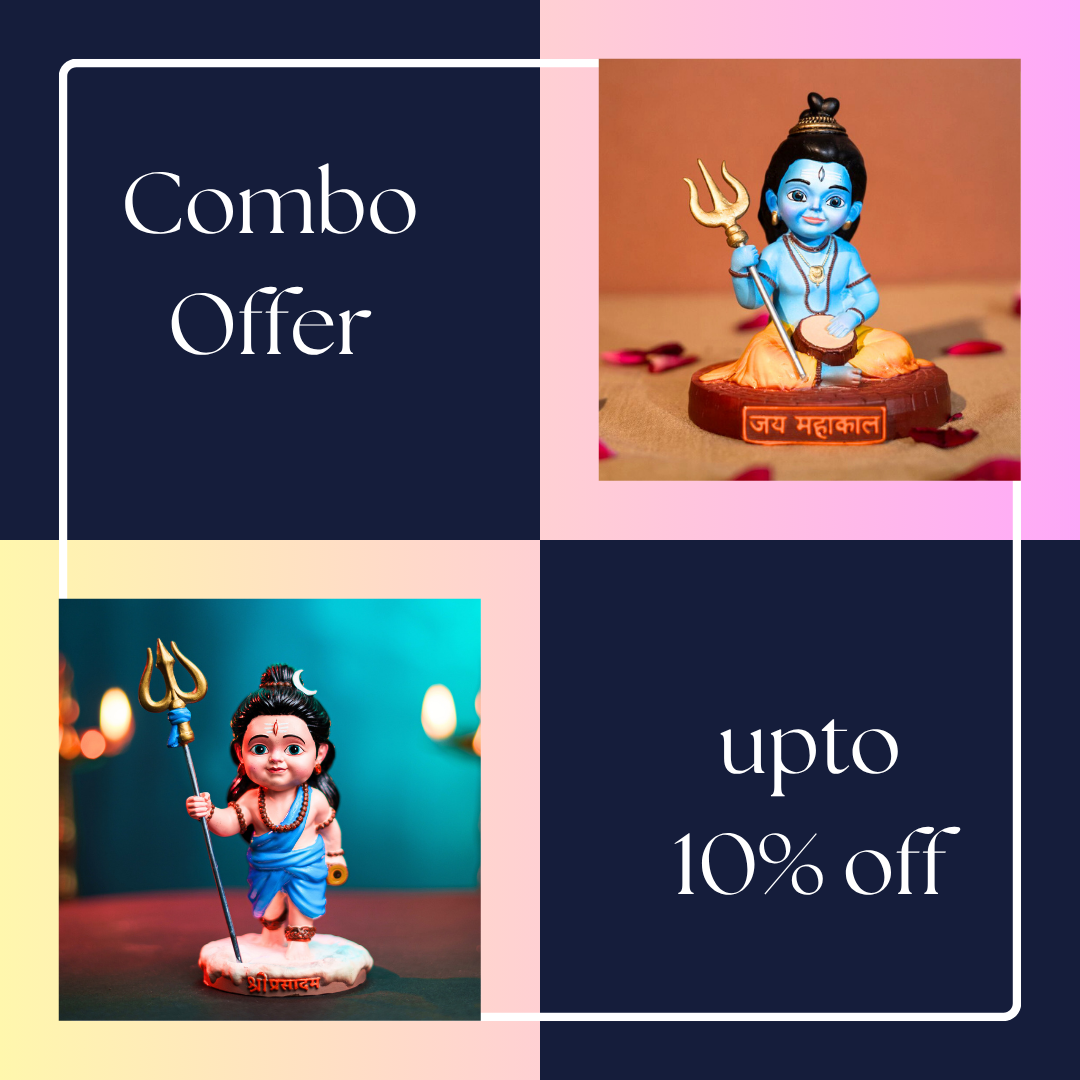 Balroop Shiva Murti Combo Set