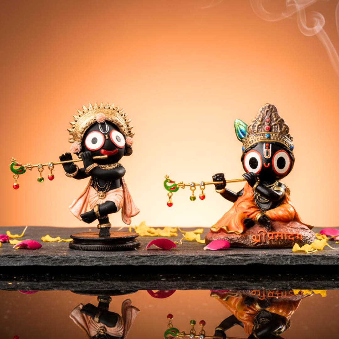 Bhagwan Jagannath Murti Combo Set