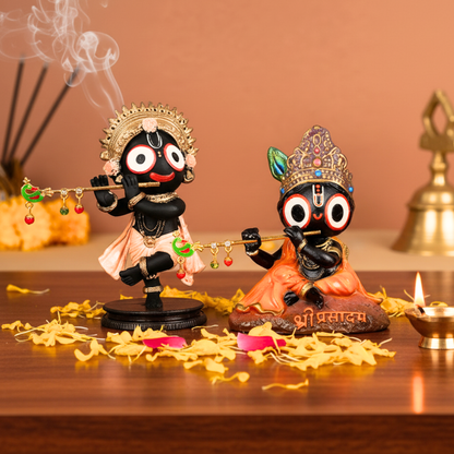 Bhagwan Jagannath Murti Combo Set