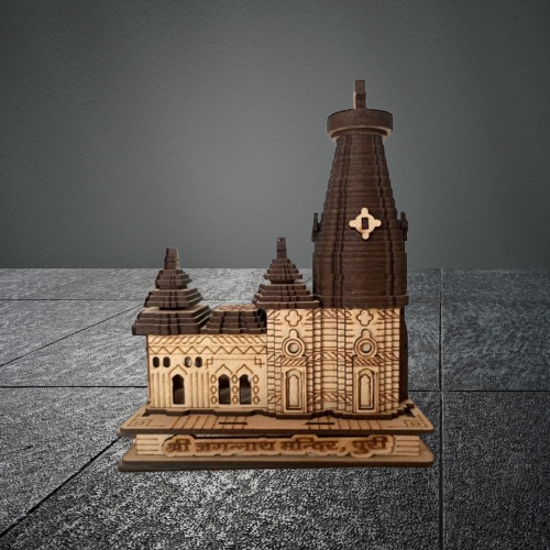 Shree Jagannath Mandir, Puri – 3D Wooden Temple | Divine Home Decor & Spiritual Gift