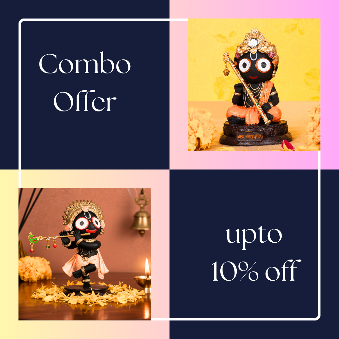 Divine Pair of Lord Jagannath Murti