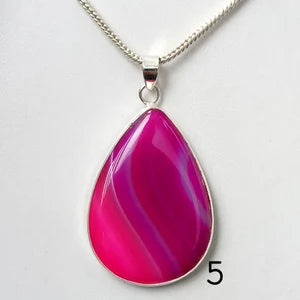 Agate Gemstone Pendants