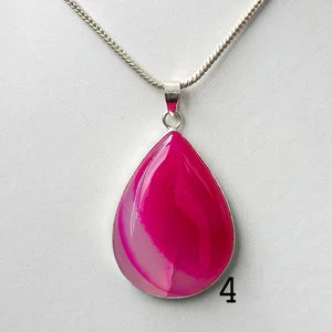 Agate Gemstone Pendants