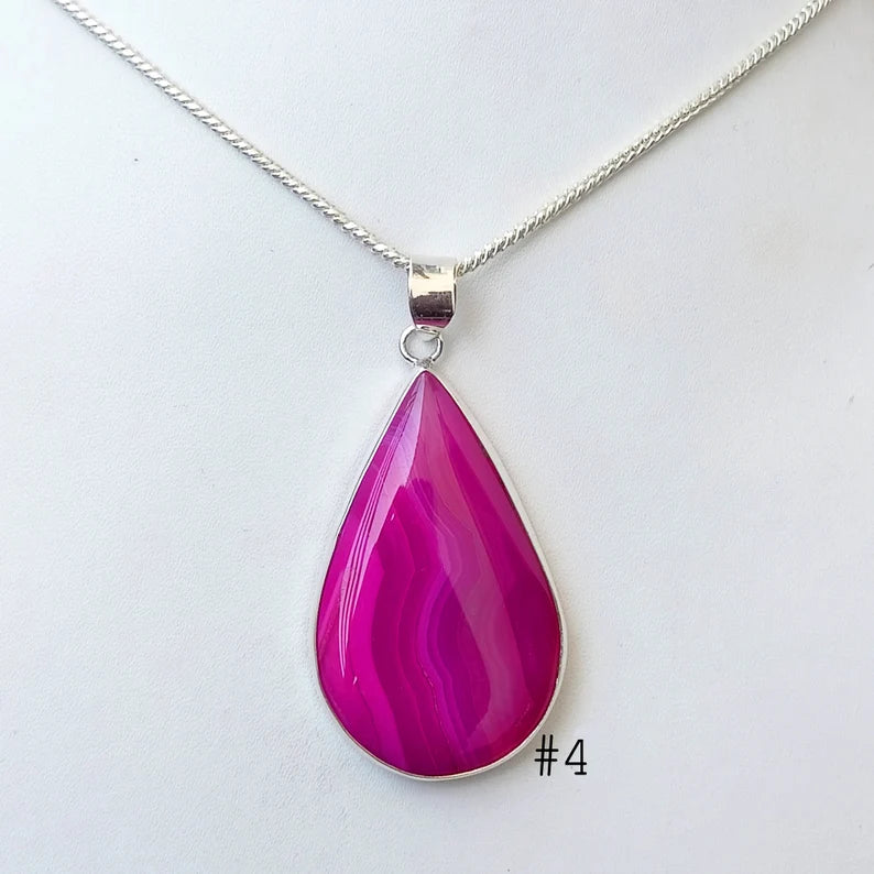 Agate Gemstone Pendants