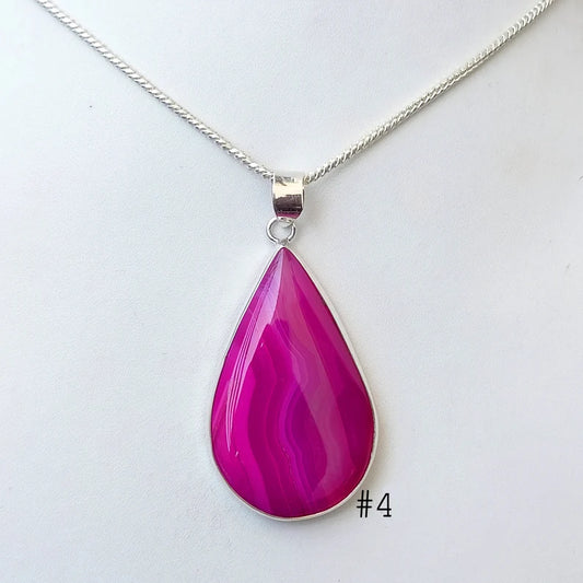 Agate Gemstone Pendants