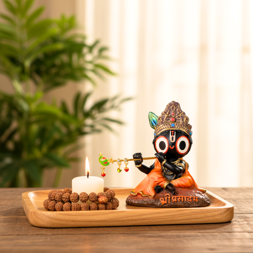 Lord Jagannath Idol | For Car Dashboard | For Home Temple | Gifts