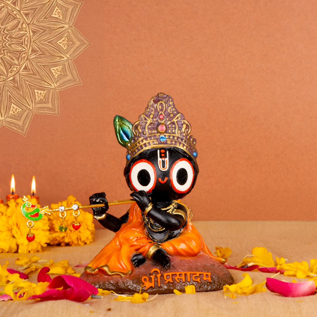 Lord Jagannath Idol | For Car Dashboard | For Home Temple | Gifts