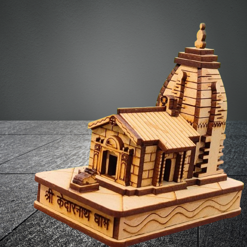 Shri Kedar Nath 3D Beautiful Wooden Model | Kedarnath 3D Wooden Model | Kedarnath Dham Model