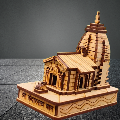 Shri Kedar Nath 3D Beautiful Wooden Model | Kedarnath 3D Wooden Model | Kedarnath Dham Model