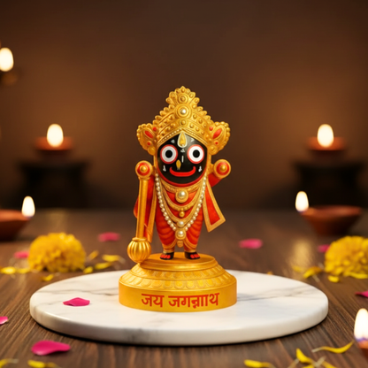 Lord Jagannath Divine & Dancing Bal Murti Set