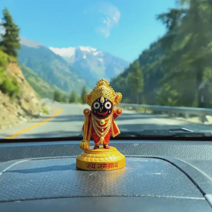 Shree Jagannath Divine Idol For Car Dashboard