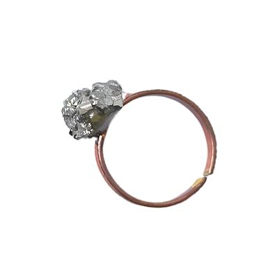 Pyrite Rose Gold Ring